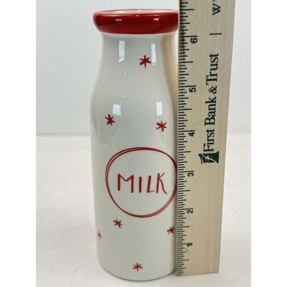 Santa's Cookies and Milk Ceramic Set Christmas Plate and Jug Holiday Treats NEW - Picture 11 of 16